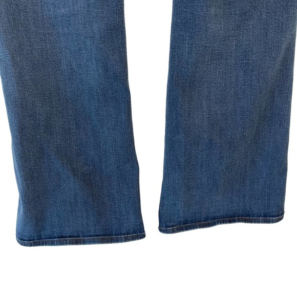 American Eagle Super Stretch Kick Boot Jeans Women's Size 16 Medium Wash - Picture 5 of 8